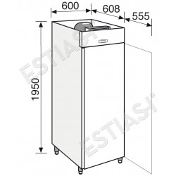 Refrigerated cabinet 60cm EVERLASTING