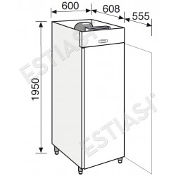 Freezer cabinet 60cm EVERLASTING