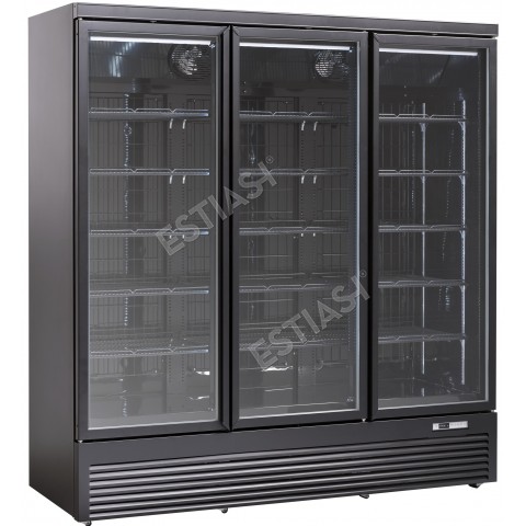 Refrigerator freezer display case 188cm SCANCOOL