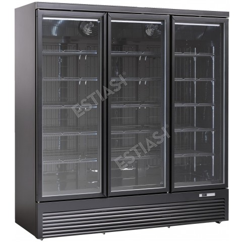 Refrigerated show case with 3 hinged doors 189cm
