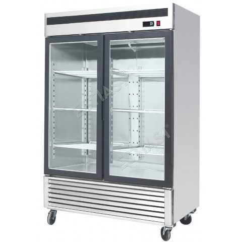 Upright display freezer 138cm