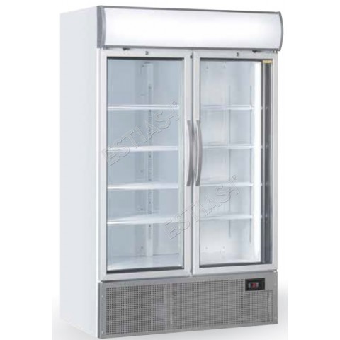 Upright drink cooler double door TKG 1000H COOLHEAD