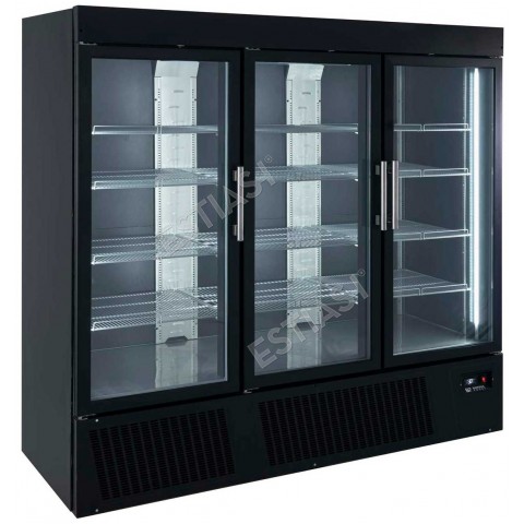 Freezer display cabinet with 3 doors