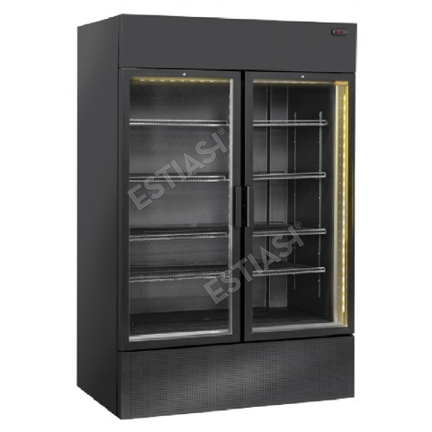 Upright drink cooler double door TKG 1000CB COOLHEAD