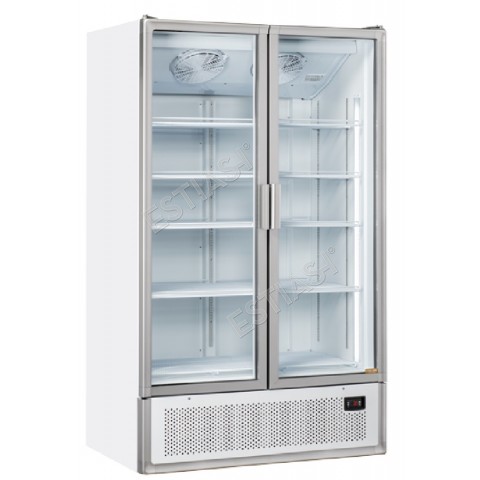 Upright drink cooler double hinged doors TKG 1200 COOLHEAD