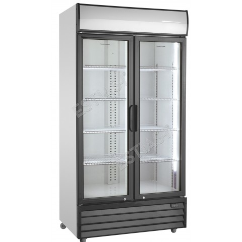 Ψυγείο βιτρίνα αναψυκτικών με ανοιγόμενες πόρτες 100εκ
