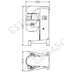 Επαγγελματικό Μίξερ 140Lt STARMIX