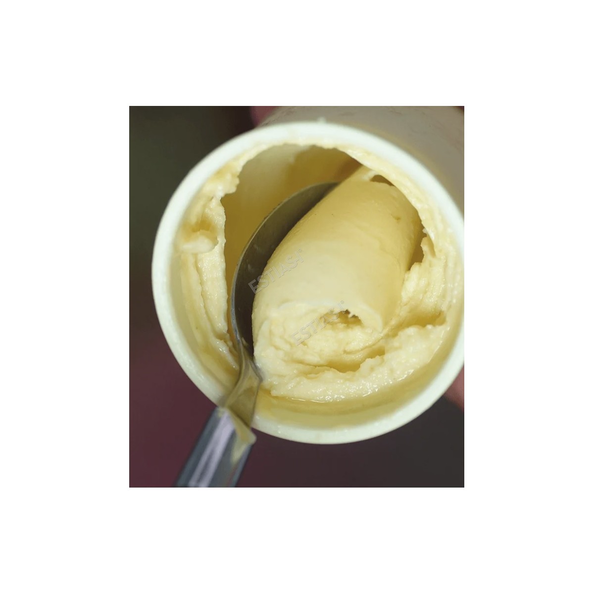 Κρεμώδης υφή παγωτού