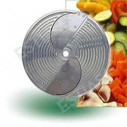 Aluminum knife for cutting in slices, diameter 33cm. Only for the cheese part. Price 530