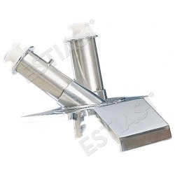 With 1 vertical and 1 lateral tube