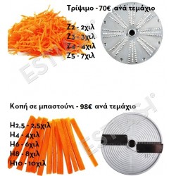 Graters and Julienne