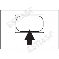 Crosswise insertion 46x34cm