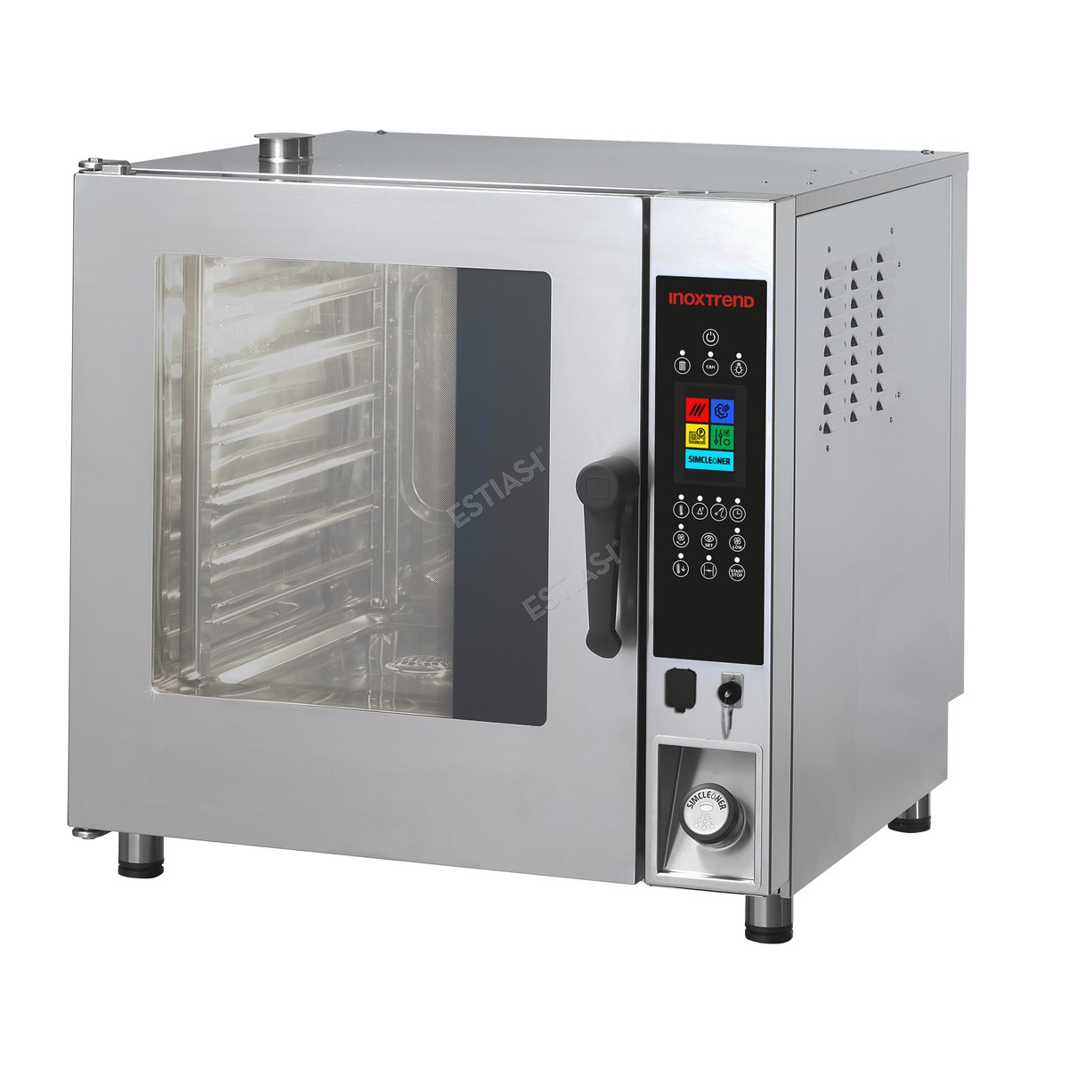 Professional electric oven CD 107E for 7GN 1/1 PROFESSIONAL INOXTREND