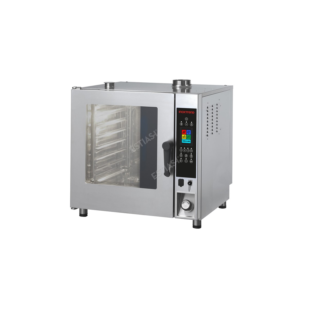 Professional gas oven CD 107G for 7GN 1/1 PROFESSIONAL INOXTREND