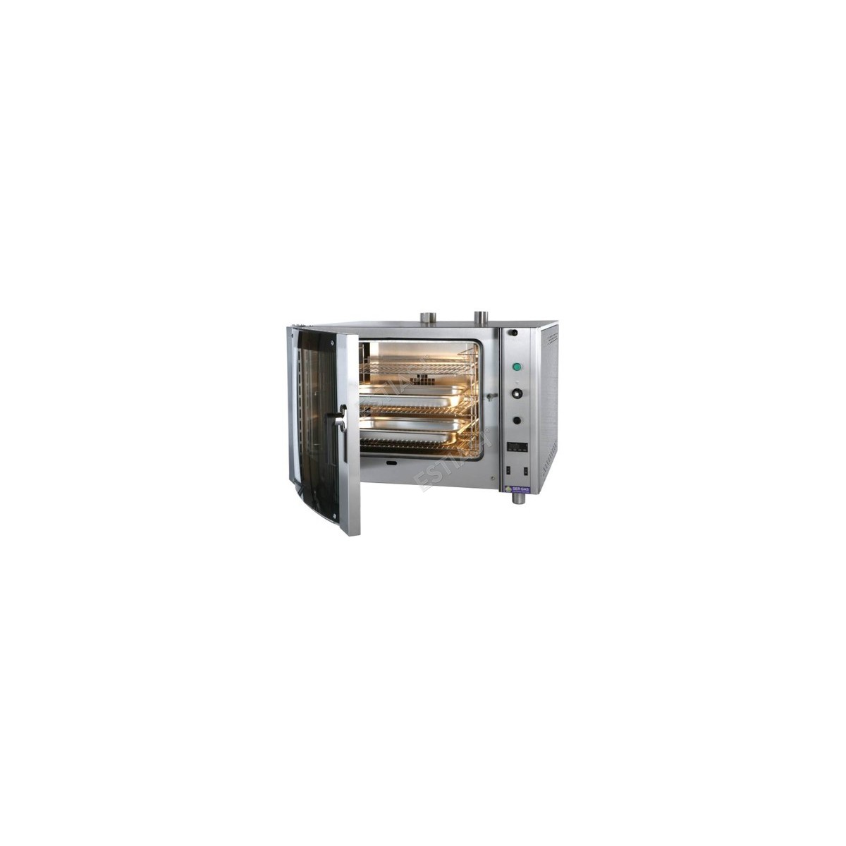 Επαγγελματικός φούρνος εστιατορίου 5 GN 1/1 F70G SERGAS