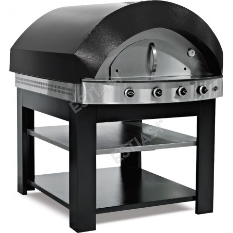 Commercial gas pizza oven PLF.PLS.D4
