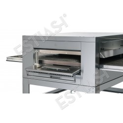 Professional gas conveyor oven for 110 pizzas PIZZA GROUP