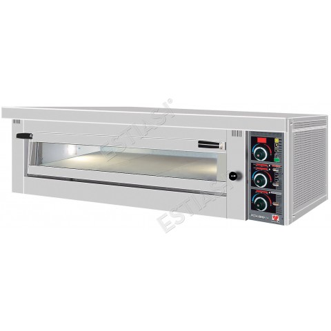 NORTH FP100 professional electric oven with electronic control for 7 pizzas