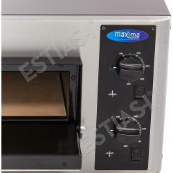 Professional electric pizza oven for 4 pizza 25cm MAXIMA