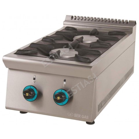 SERGAS FC2S9 table gas cooker with 2 burners