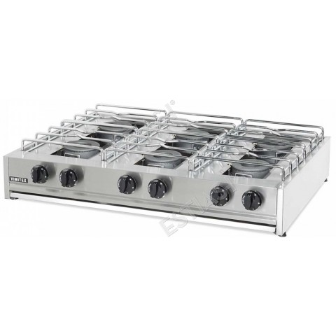 VIMITEX gas cooker with 6 burners