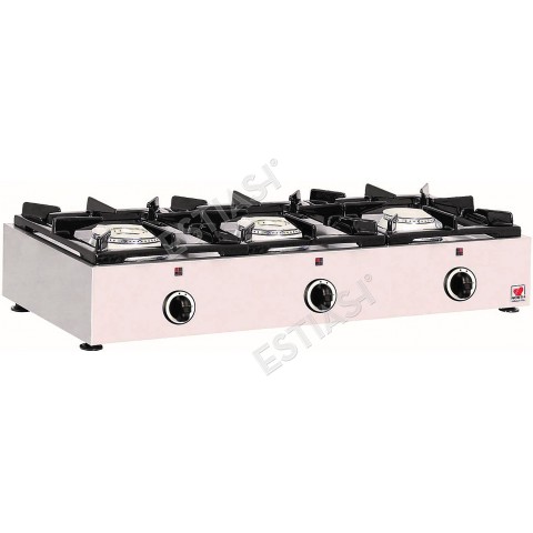 NORTH GASE23 table cooker with 3 burners