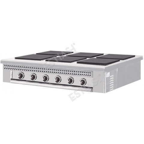 NORTH E6 electric cooker with 6 hobs
