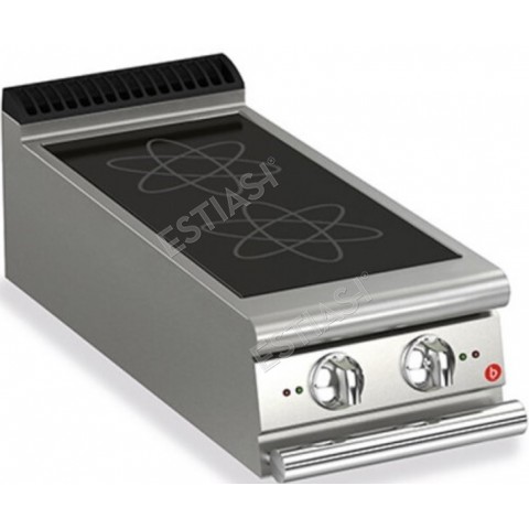 Επαγωγική εστία διπλή 23εκ QUEEN 7 Baron Q70PC/IND401