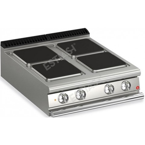 Εστία ηλεκτρική τετραπλή από μαντέμι QUEEN 7 Baron Q70PC/E801