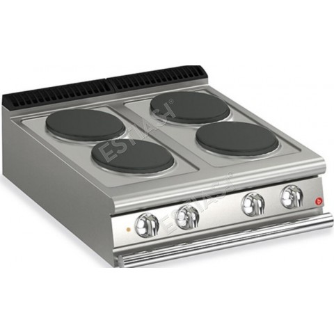 Εστία ηλεκτρική τετραπλή από μαντέμι QUEEN 7 Baron Q70PC/E800