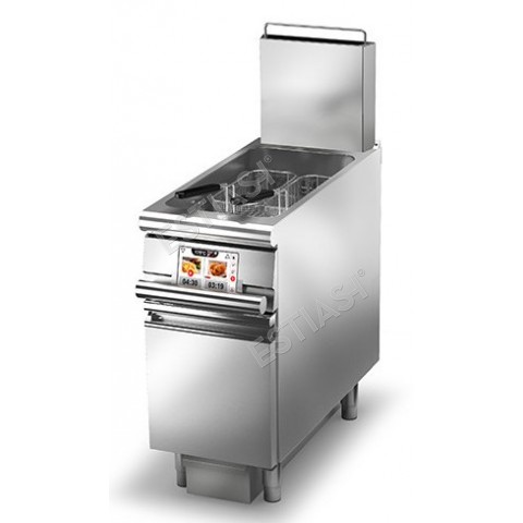 Commercial gas fat deep fryer Baron Q90FREV/G423