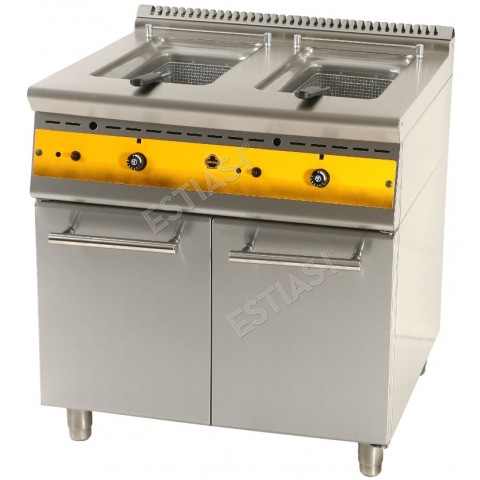 Professional 10+10lt gas fryer SERGAS GF8S7