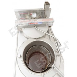 Ανοξείδωτος κυλινδρικός κάδος