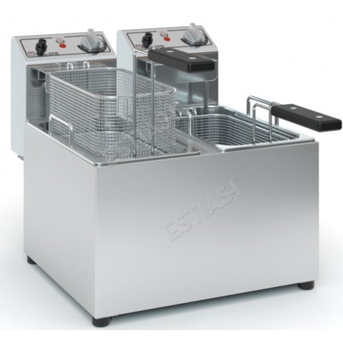 TZETHAN Φ1004 professional fryer 4+4Lt