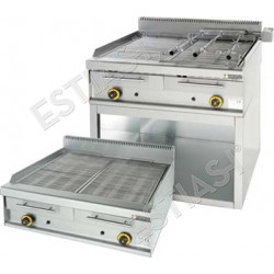 SERGAS WG2 table gas double grill