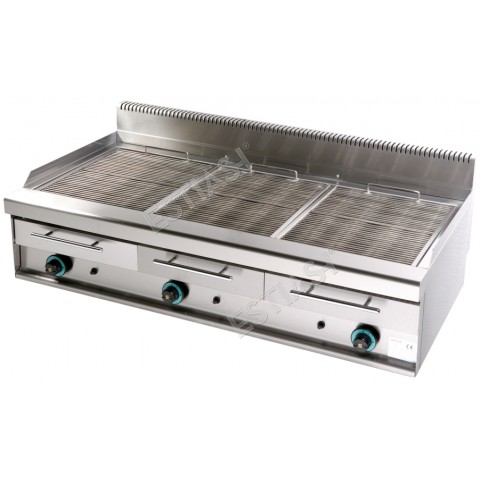 SERGAS WG3 gas triple grill