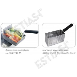  Steam cooking basket (mm 200x220 h.60)