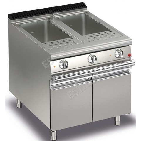 Βραστήρας ζυμαρικών αερίου διπλός QUEEN 7 Baron Q70CPM/G800