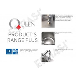 Gas boiling pan 100Lt QUEEN 9 BARON