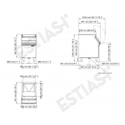 Ice bin 129Kg SB193 SCOTSMAN