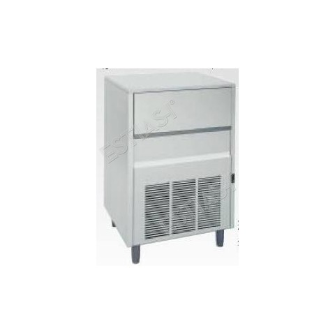 Scale ice machine 135Kg with ice bin