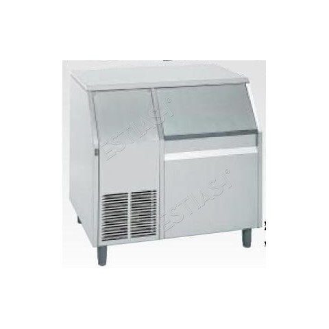 Scale ice machine 175Kg with ice bin