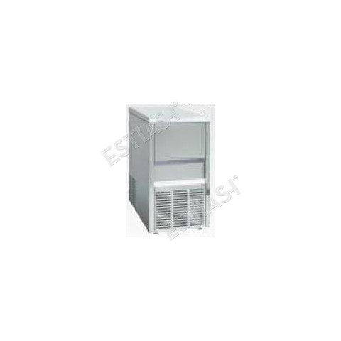 Scale ice machine 40Kg with ice bin