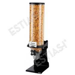 Cereal dispenser with steel base