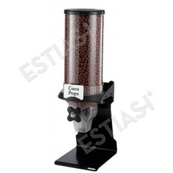 Cereal dispenser with steel base