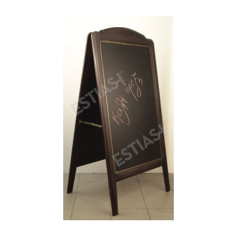 Wooden double giga menu board