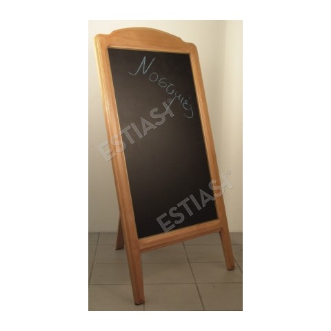 Wooden giga menu board