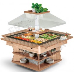 Salad bar Oasi 4 M TECFRIGO