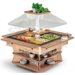 Salad bar Oasi 8 M TECFRIGO