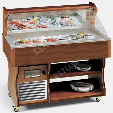 Refrigerated fish buffet Bahia 4 TECFRIGO